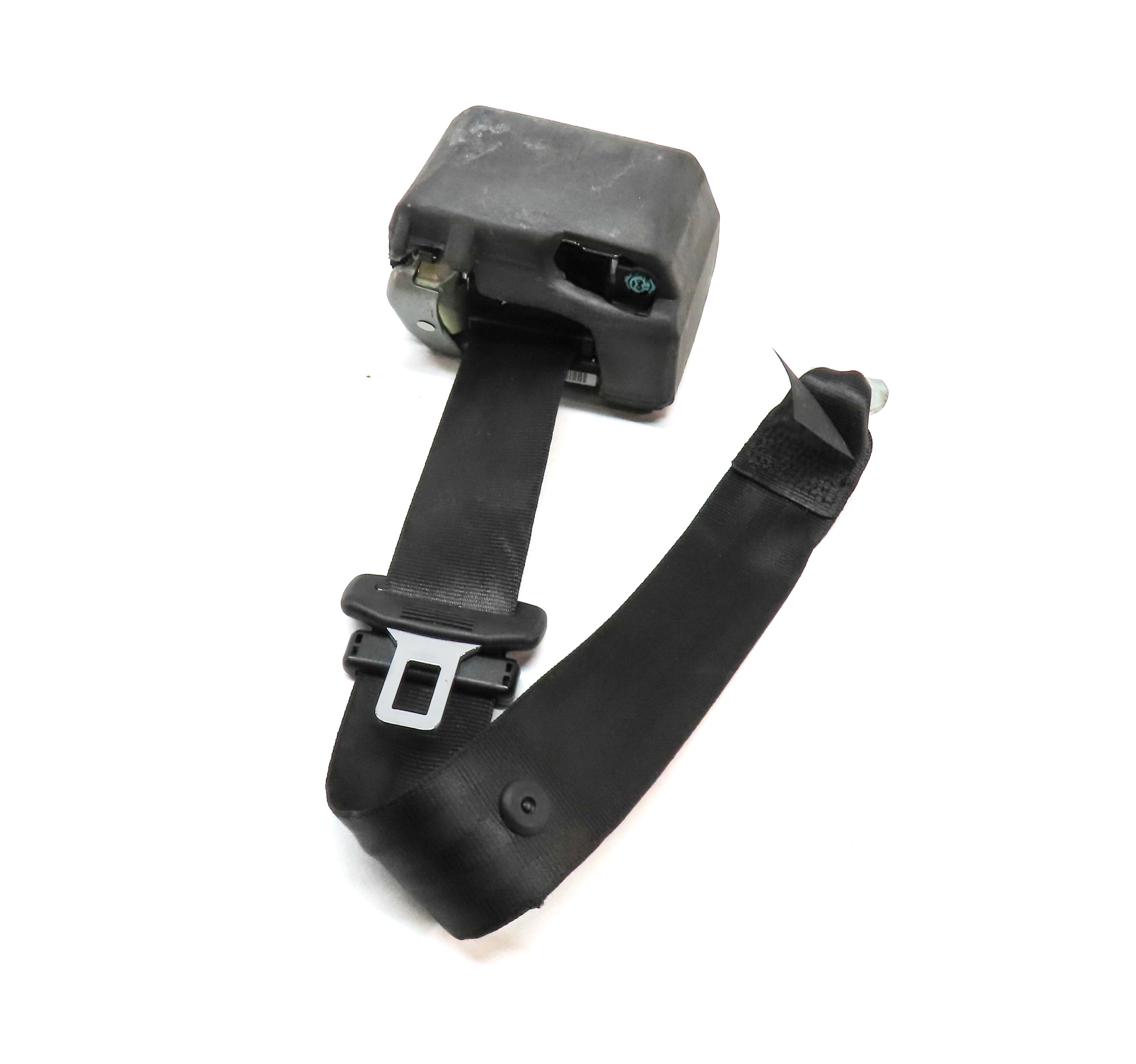 2014 AUDI SQ5 (B8 8R) REAR RIGHT SEAT SEATBELT RETRACTOR (BLACK) — exact item pictured